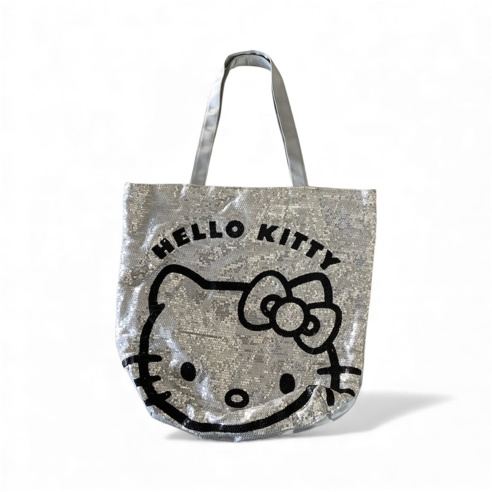 Hello Kitty Sequin Silver Bag